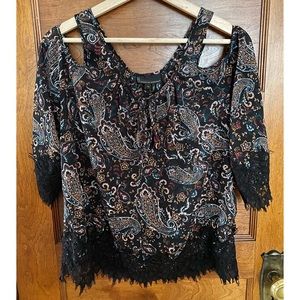 i jeans by Buffalo Cold Shoulder Top // S